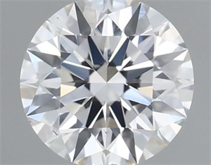 Foto Diamante Natural 0.53 quilates, Redondo , Color I, claridad VS2 y certificado GIA de