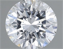 Diamante Natural 0.70 quilates, Redondo , Color D, claridad I1 y certificado GIA