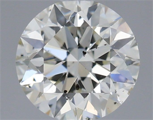 Foto Diamante Natural 0.50 quilates, Redondo , Color I, claridad SI2 y certificado IGI de