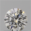 Diamante Natural 0.42 quilates, Redondo , Color H, claridad IF y certificado GIA