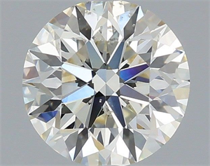 Foto Diamante Natural 0.80 quilates, Redondo , Color J, claridad SI1 y certificado IGI de