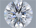 Del inventario de diamantes de laboratorio, 1.10 quilates, Redondo , Color D, claridad VVS2 y certificado IGI