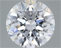 Del inventario de diamantes de laboratorio, 1.10 quilates, Redondo , Color D, claridad VVS2 y certificado IGI