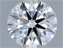 Del inventario de diamantes de laboratorio, 1.10 quilates, Redondo , Color D, claridad VVS2 y certificado IGI