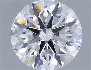 Picture of Lab Grown Diamond 1.10 Carats, Round with Excellent Cut, D Color, VVS2 Clarity and Certified by IGI