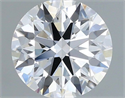 Lab Grown Diamond 1.07 Carats, Round with Ideal Cut, E Color, VVS2 Clarity and Certified by IGI