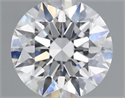 Del inventario de diamantes de laboratorio, 1.10 quilates, Redondo , Color D, claridad VVS2 y certificado IGI