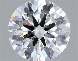 Picture of Lab Grown Diamond 1.10 Carats, Round with Excellent Cut, D Color, VVS2 Clarity and Certified by IGI