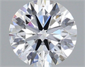 Lab Grown Diamond 1.07 Carats, Round with Ideal Cut, E Color, VVS2 Clarity and Certified by IGI
