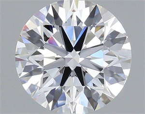 Picture of Lab Grown Diamond 1.07 Carats, Round with Ideal Cut, E Color, VVS2 Clarity and Certified by IGI