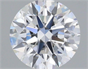 Del inventario de diamantes de laboratorio, 1.07 quilates, Redondo , Color E, claridad VVS1 y certificado IGI