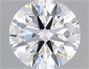 Del inventario de diamantes de laboratorio, 1.08 quilates, Redondo , Color E, claridad VVS2 y certificado IGI