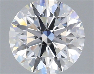 Picture of Lab Grown Diamond 1.08 Carats, Round with Ideal Cut, E Color, VVS2 Clarity and Certified by IGI