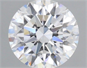 Lab Grown Diamond 1.07 Carats, Round with Ideal Cut, E Color, VVS2 Clarity and Certified by IGI