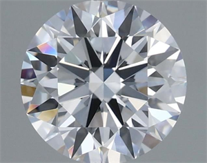 Picture of Lab Grown Diamond 1.07 Carats, Round with Excellent Cut, E Color, VVS2 Clarity and Certified by IGI
