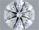 Del inventario de diamantes de laboratorio, 1.10 quilates, Redondo , Color D, claridad VVS2 y certificado IGI