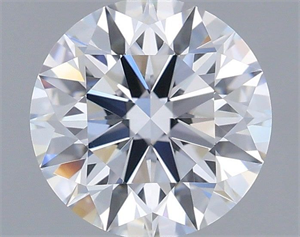Picture of Lab Grown Diamond 1.03 Carats, Round with Ideal Cut, D Color, VVS1 Clarity and Certified by IGI