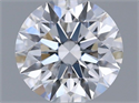 Del inventario de diamantes de laboratorio, 1.10 quilates, Redondo , Color D, claridad VVS2 y certificado IGI