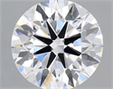 Del inventario de diamantes de laboratorio, 1.08 quilates, Redondo , Color E, claridad VVS2 y certificado IGI