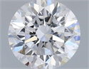 Lab Grown Diamond 0.73 Carats, Round with Very Good Cut, D Color, VS1 Clarity and Certified by IGI
