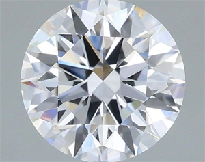 Picture of Lab Grown Diamond 1.02 Carats, Round with Ideal Cut, D Color, VVS2 Clarity and Certified by IGI