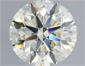 Natural Diamond 4.00 Carats, Round with Excellent Cut, J Color, VS2 Clarity and Certified by IGI