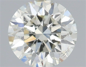 Picture of Natural Diamond 0.50 Carats, Round with Excellent Cut, J Color, SI2 Clarity and Certified by IGI