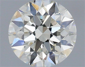 Foto Diamante Natural 0.54 quilates, Redondo , Color I, claridad VVS1 y certificado IGI de