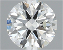 Diamante Natural 0.50 quilates, Redondo , Color I, claridad VVS2 y certificado IGI