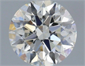 Diamante Natural 0.50 quilates, Redondo , Color H, claridad VS2 y certificado IGI