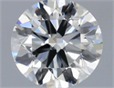 Diamante Natural 0.50 quilates, Redondo , Color H, claridad VVS2 y certificado IGI