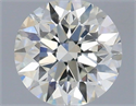 Diamante Natural 0.50 quilates, Redondo , Color H, claridad VS1 y certificado IGI