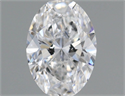 Natural Diamond 0.77 Carats, Oval with  Cut, E Color, VVS1 Clarity and Certified by GIA