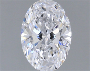 Picture of Natural Diamond 0.51 Carats, Oval with  Cut, D Color, VS2 Clarity and Certified by GIA
