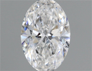 Foto Diamante Natural 0.50 quilates, Ovalado , Color F, claridad VVS2 y certificado GIA de