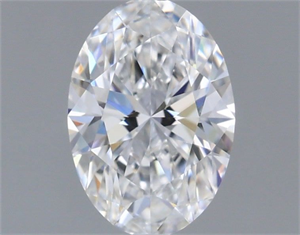 Picture of Natural Diamond 0.51 Carats, Oval with  Cut, E Color, VVS2 Clarity and Certified by GIA