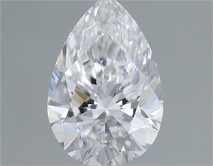 Foto Diamante Natural 0.52 quilates, De pera , Color D, claridad VVS1 y certificado GIA de