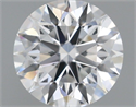 Diamante Natural 0.57 quilates, Redondo , Color D, claridad VVS2 y certificado GIA