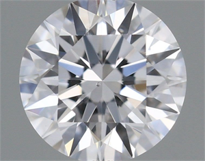 Picture of Natural Diamond 0.51 Carats, Round with Excellent Cut, D Color, SI1 Clarity and Certified by GIA