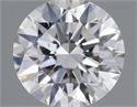 Natural Diamond 0.51 Carats, Round with Excellent Cut, D Color, SI1 Clarity and Certified by GIA