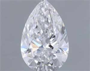 Foto Diamante Natural 0.55 quilates, De pera , Color D, claridad VVS2 y certificado GIA de