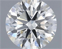 Diamante Natural 0.52 quilates, Redondo , Color J, claridad VVS2 y certificado GIA