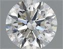 Diamante Natural 0.58 quilates, Redondo , Color J, claridad VVS2 y certificado GIA