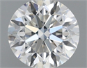 Diamante Natural 0.50 quilates, Redondo , Color F, claridad VS1 y certificado GIA