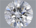 Diamante Natural 0.50 quilates, Redondo , Color H, claridad VVS1 y certificado GIA
