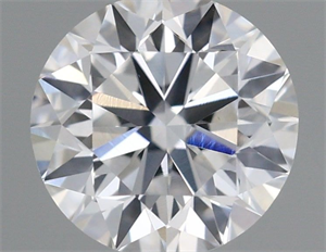 Foto Diamante Natural 0.50 quilates, Redondo , Color E, claridad SI1 y certificado GIA de