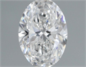 Natural Diamond 0.50 Carats, Oval with  Cut, G Color, VS1 Clarity and Certified by GIA