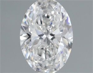Picture of Natural Diamond 0.50 Carats, Oval with  Cut, G Color, VS1 Clarity and Certified by GIA