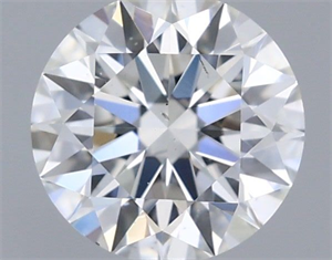 Foto Diamante Natural 0.56 quilates, Redondo , Color H, claridad SI1 y certificado GIA de