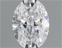 Diamante Natural 0.41 quilates, Ovalado , Color D, claridad VS1 y certificado GIA